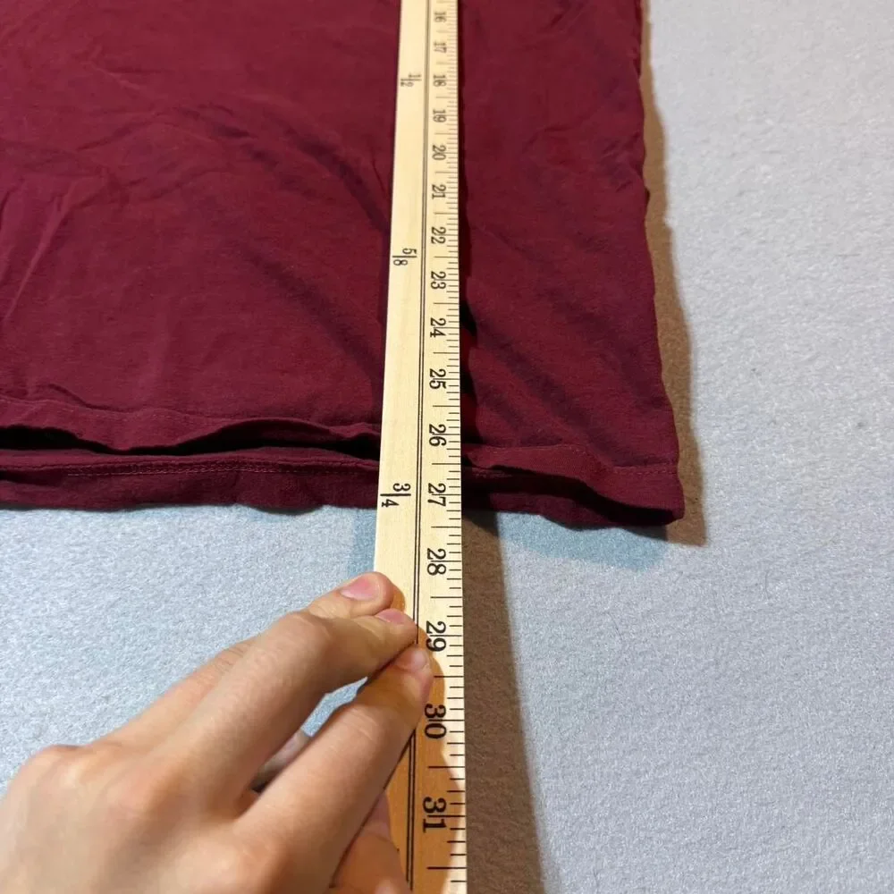 The-north-face Men's Burgundy and Red T-shirt